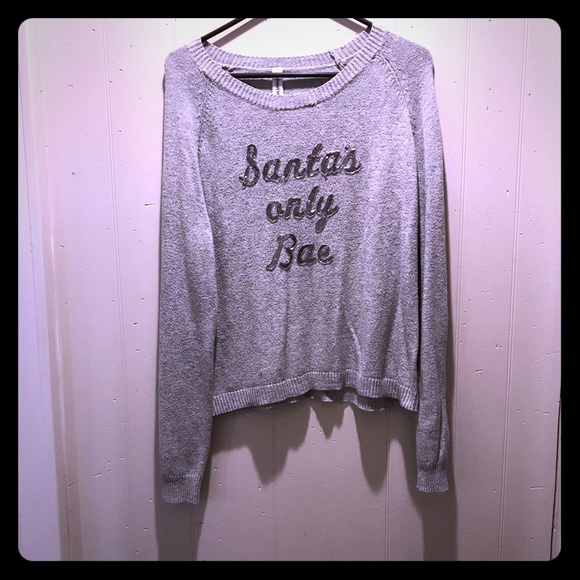 Bethany Mota Sweaters - Santa’s Only Bae- Ugly Sweeter